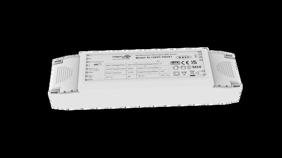 120W constant voltage 24V DALI DT8 dimmable led driver with 5 years warranty