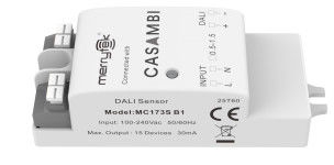 DALI2 Casambi-netwerkmicrogolfsensor, geschikt voor plafondlicht